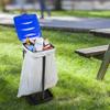 Portable Trash Bag Holder  Collapsible 13-Gallon Garbage Bin for Indoor/Outdoor Use, Camping, Recycling, and Parties  Durable Plastic Trash Can by Wakeman Outdoors (Blue) view 2