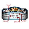 Blockbuster Custom Movie Room Sign by HomeWetBar - Wood Wall Decor, Vintage Wall Art view 2