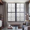 LEMON CLOUD Bamboo Window Film - Stained Glass Film Frosted Privacy Decal - Decorative Window Cling No Glue Removable Stickers (23.6 x 78.7 Inch) view 3