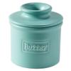 Butter Bell - The Original Butter Bell crock by L Tremain, a Countertop French Ceramic Butter Dish Keeper for Spreadable Butter, Caf Matte Collection, Aqua view 1