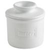 Butter Bell - The Original Butter Bell crock by L Tremain, a Countertop French Ceramic Butter Dish Keeper for Spreadable Butter, Caf Matte Collection, White Matte view 1
