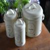 Esschert Design Potato Storage Tin, Metal,White view 2