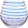 Kate Spade New York Charlotte Street 2Pc Stemless Wine Glass, 2 Count (Pack of 1), Blue view 4