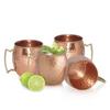 RoyaltyRoute Set of 4, Copper Barrel Mug/Cup for Moscow Mules 18 Oz - Moscow Mule Gift Set view 1