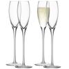 LSA International Wine Champagne Flute (4 Pack), 5.4 fl. oz., Clear view 1