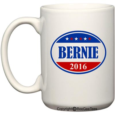 BeeGeeTees Bernie Sanders For President 2016 Coffee Mug (15 oz)