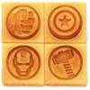 Marvel MVA-281 Avengers Waffle Maker, Blue view 3