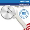 Dexter-Russell 4" Pizza Cutter, P177A-4PCP | SANI-SAFE Series, Stainless Steel Blade with Slip-Resistant Polypropylene Handle | Heavy-Duty Rotary Cutter for Pizza, Pastry & More | Made in USA view 3