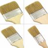 Bon Chip Brush Set of 5 Professional Paint and Masonry Brushes with Pure White Bristles Sanded Wood Handles and Multiple Brush Sizes view 2