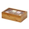 Oceanstar - TB1323 Oceanstar Bamboo Tea Box, 12 Inch, Natural view 4