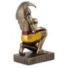 Top Collection Thoth Statue - Egyptian God of Knowledge and Wisdom Candle Holder Sculpture in Premium Cold Cast Bronze - 6.25-Inch Collectible Egypt Scribe Tehuti Figurine view 4