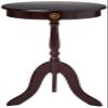 Frenchi Home Furnishing 24.60'' Tall Pedestal End Table view 1