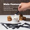 Frozen Dessert Supplies 4 Inch 3000 Count Black Gelato Spoons | Disposable Plastic Ice Cream Spoons & Dessert Spoons for Gelato, Frozen Yogurt | Mini Small Plastic Spoons for Food Service view 4