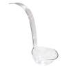 Party Essentials Hard Plastic 5-Ounce Punch Bowl/Serving Ladle, 1-Count, Clear view 1