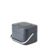 Joseph Joseph Intelligent Waste Compost Bin Food Waste Caddy with Odor Filter and Ventilation, 1 gallon / 4 liters, Graphite view 2