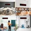 Ivation Oversized Large Digital Wall Clock - Big LED Digital Clock w/Large Display, Shelf or Wall Mount (30 Inch - Red) 6 Brightness Levels | Time Memory | Remote, Mounting Holes & Hardware view 3