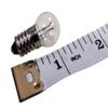 Sci-Supply Pack of 10 E10 Miniature Screw Base Light Bulbs, 6.3V / 0.5A, 6 Volt Miniature Lamp view 3