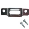 T-Screw Security Plate Lock -100 Pack - Wood Frame Security Hanger - Picture Frame Lock Hardware T-Screw Mounting Plate view 1