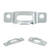 T-Screw Security Plate Lock -100 Pack - Wood Frame Security Hanger - Picture Frame Lock Hardware T-Screw Mounting Plate view 3
