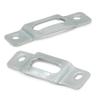 T-Screw Security Plate Lock -100 Pack - Wood Frame Security Hanger - Picture Frame Lock Hardware T-Screw Mounting Plate view 4