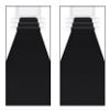 Beistle 2-Piece Carpet Runner in Black, Classic Party Decorations, Elegant Party Decor for Birthday, Award Night, Formal Event, 24" x 15' view 1