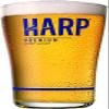 Harp Premium Irish Lager Midland Style Beer Glass Pair view 1