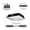 CYLED 100W LED Canopy Light Industrial Waterproof Outdoor High Bay Balcony Car Park Lane Gas Station Ceiling Light Equivalent 250W HID/HPS 11000 Lm 5500K view 4