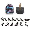 13 Pair Stiletto Tip Replacement Kit High Heel Dowel Pliers Set Includes 13 Pairs Tip Taps in Different Sizes and a Stiletto Pliers-3.0mm Core Black Tips view 3