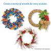 FloraCraft Wire Wreath Form 12 Inch Green view 3