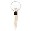 .308 Caliber Keychain Bottle Opener | Military Fired Brass Round | Nickel Plated Keyring From Lucky Shot (Single) view 2