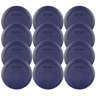 Pyrex 7200-PC 1113764 2 Cup Blue Lid (12-Pack)