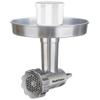 ChefsChoice 796 Premium Food Grinder Attachment Designed to fit KitchenAid Stand Mixers, Silver,2 piece set view 1
