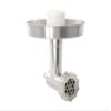 ChefsChoice 796 Premium Food Grinder Attachment Designed to fit KitchenAid Stand Mixers, Silver,2 piece set view 3