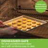 Baking Sheet Pan for Toaster Oven, Stainless Steel Baking Pans Small Metal Cookie Sheets by Umite Chef, Superior Mirror Finish Easy Clean, Dishwasher Safe, 9 x 7 x 1 inch, 3 Piece/set view 3