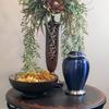 Blue Sapphire Cremation Urn for Ashes | Elegant Memorial Urns, Large Size view 4