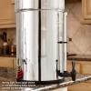 13 Inch Berkey Sight Glass Spigot for Crown and Imperial Berkey Gravity-Fed Water Filter SystemSee Your System's Water Level Instantly view 2