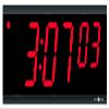 Pyramid Time Systems Extra Large Stand Alone Digital Clock, 4" Numeral Red LED Display, 6 Digit (Hour, Minutes, Seconds), 110V, 6' cord, Stand-Alone, Made in USA (DIG-6B) view 1