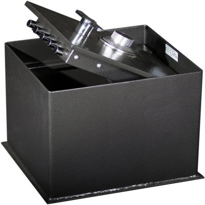 Protex IF-1500C In-Ground Floor Safe  Medium In-Ground Security Safe with 1/2" Steel Door, 5 Locking Bolts, Anti-Theft Design