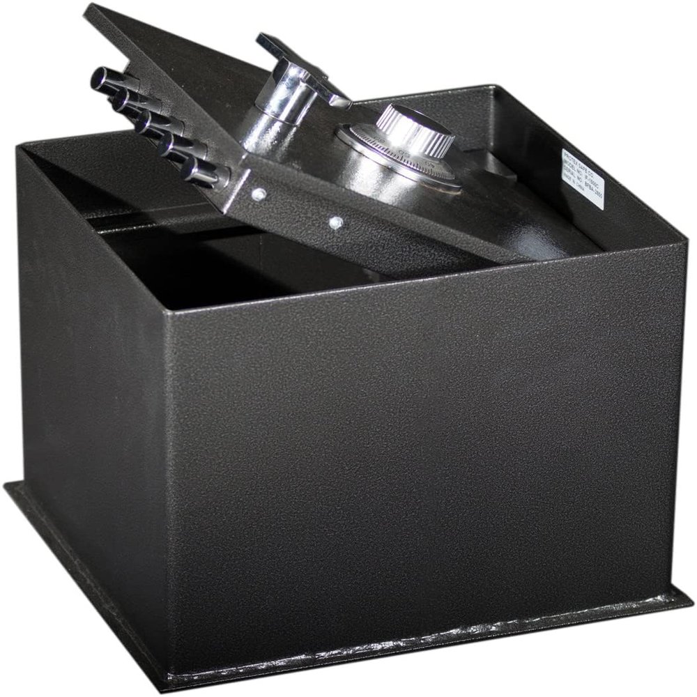 Protex IF-1500C In-Ground Floor Safe  Medium In-Ground Security Safe with 1/2" Steel Door, 5 Locking Bolts, Anti-Theft Design