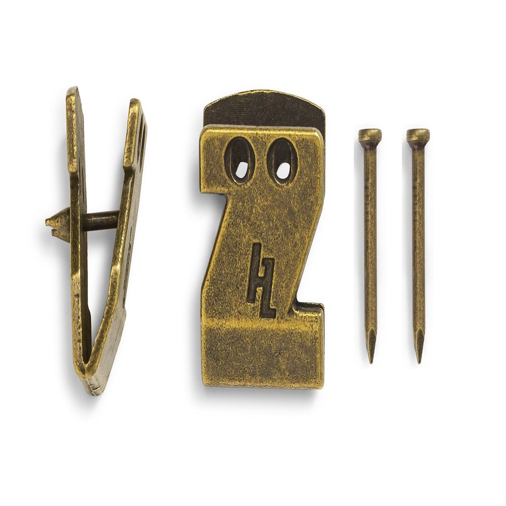 HangZ 15lb Canvas Sawtooth Hooks (50-Pack) Exclusively Designed to Work with HangZ 20000B Sawtooth Hangers.
