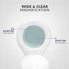 Neatfi (New Model) Bifocals 1,200 Lumens LED Magnifying Floor Lamp with Rolling Base, 5 Diopter with 20 Diopter, Dimmable, Adjustable Arm (5 Inches, White) view 4