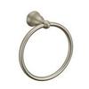 Matco-Norca 7" Round Brushed Nickel Towel Ring Crescendo Collection view 1
