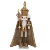 Kurt Adler 18-Inch Hollywood Gold King Nutcracker view 1