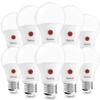 Sunco 10 Pack Dusk to Dawn LED Outdoor Light Bulb A19, Photocell Automatic for Exterior Lighting, 800 LM, 9W (60W Eqv.), 5000K Daylight, Auto On/Off Sensor, IP65 Rated UL view 1