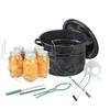 Granite Ware 8 Piece Enamelware Water bath canning Pot with Canning kit and Rack. Canning Supplies Starter Kit view 1