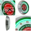 Coca-Cola Evergreen Neon Clock view 2