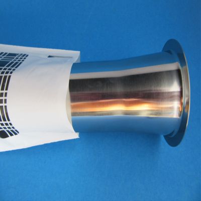 #12 size 2" Meat Grinder tube for filling meat bags *Stainless Steel*
