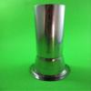 #12 size 2" Meat Grinder tube for filling meat bags *Stainless Steel* view 4