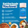 CalciBlend Alkalizing Granules 2.4oz Shaker Bottle All Natural Acid Reducer Powder for Food and Beverages, Promotes pH Balance, Keto Friendly, Non-GMO, Sugar and Calorie Free, for Digestive Comfort view 3