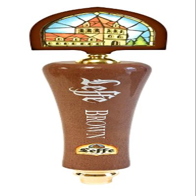 Leffe Brown 14' Inch Wooden Draft Beer Tap Handle